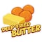 Signmission Deep Fried Butter Decal Concession Stand Food Truck Sticker, 8" x 4.5", D-DC-8 Deep Fried Butter19 D-DC-8 Deep Fried Butter19 - alternate 1